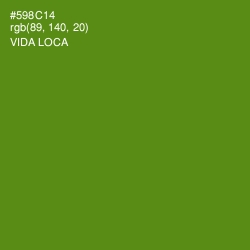 #598C14 - Vida Loca Color Image